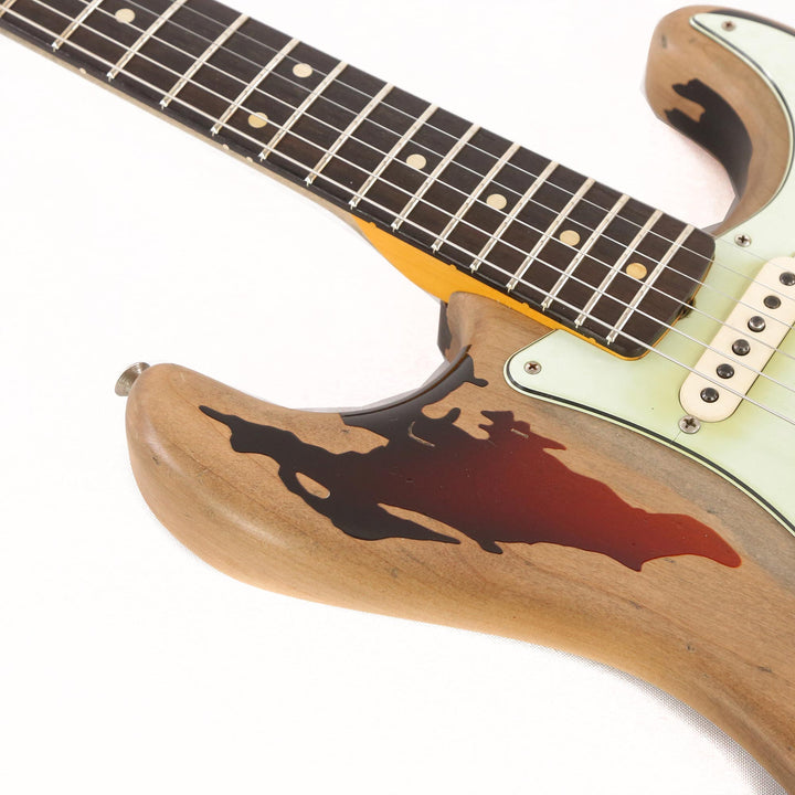 Fender Custom Shop Rory Gallagher Stratocaster 3-Tone Sunburst 2017