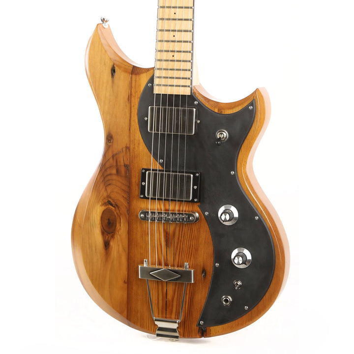 Dunable Cyclops Roasted 150 Year Old Reclaimed Pine and Slugwolf Pickups Natural