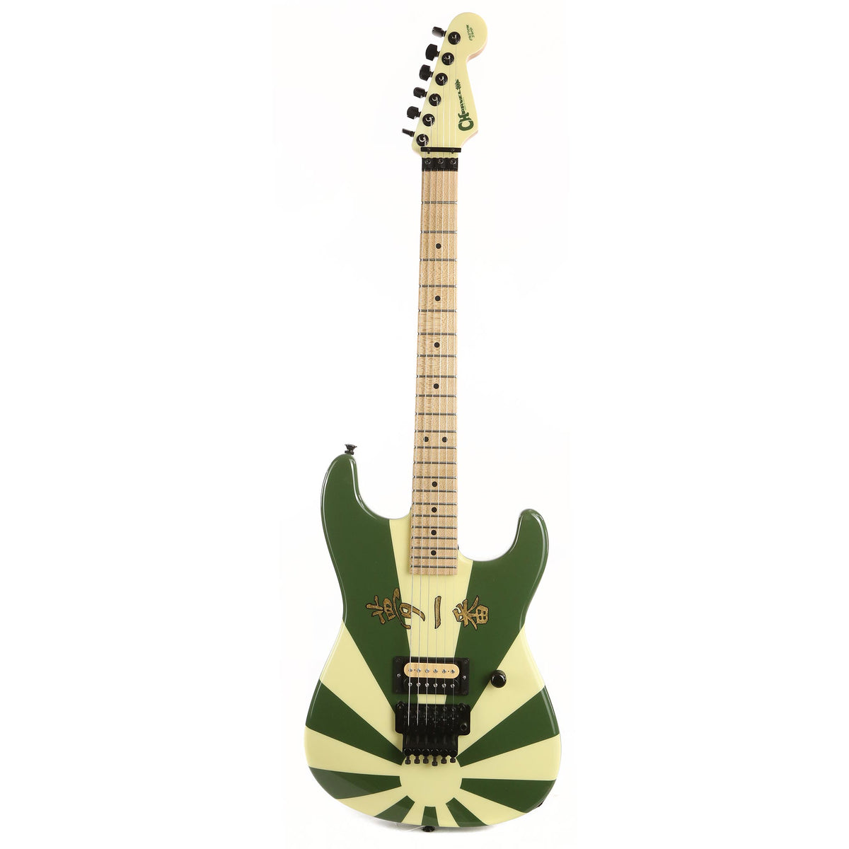 Charvel Custom Shop San Dimas Rising Sun Graphic 2010 — 2