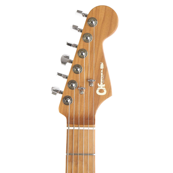 Charvel Pro-Mod DK22 SSS 2PT CM Caramelized Maple Fingerboard Gloss Black Used