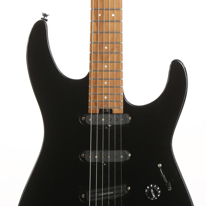 Charvel Pro-Mod DK22 SSS 2PT CM Caramelized Maple Fingerboard Gloss Black Used