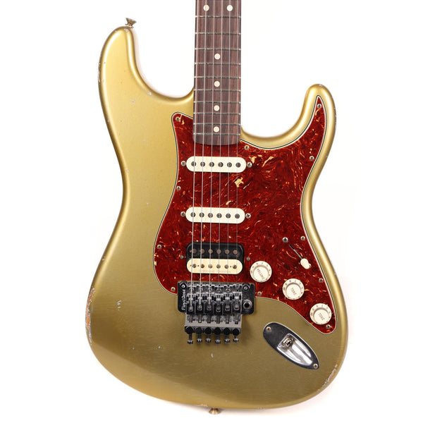 Fender Custom Shop ZF Stratocaster Journeyman Relic Ice Blue Metallic Masterbuilt Todd Krause