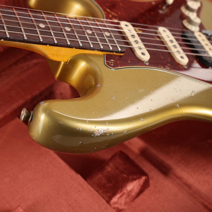 Fender Custom Shop ZF Stratocaster Journeyman Relic Ice Blue Metallic Masterbuilt Todd Krause