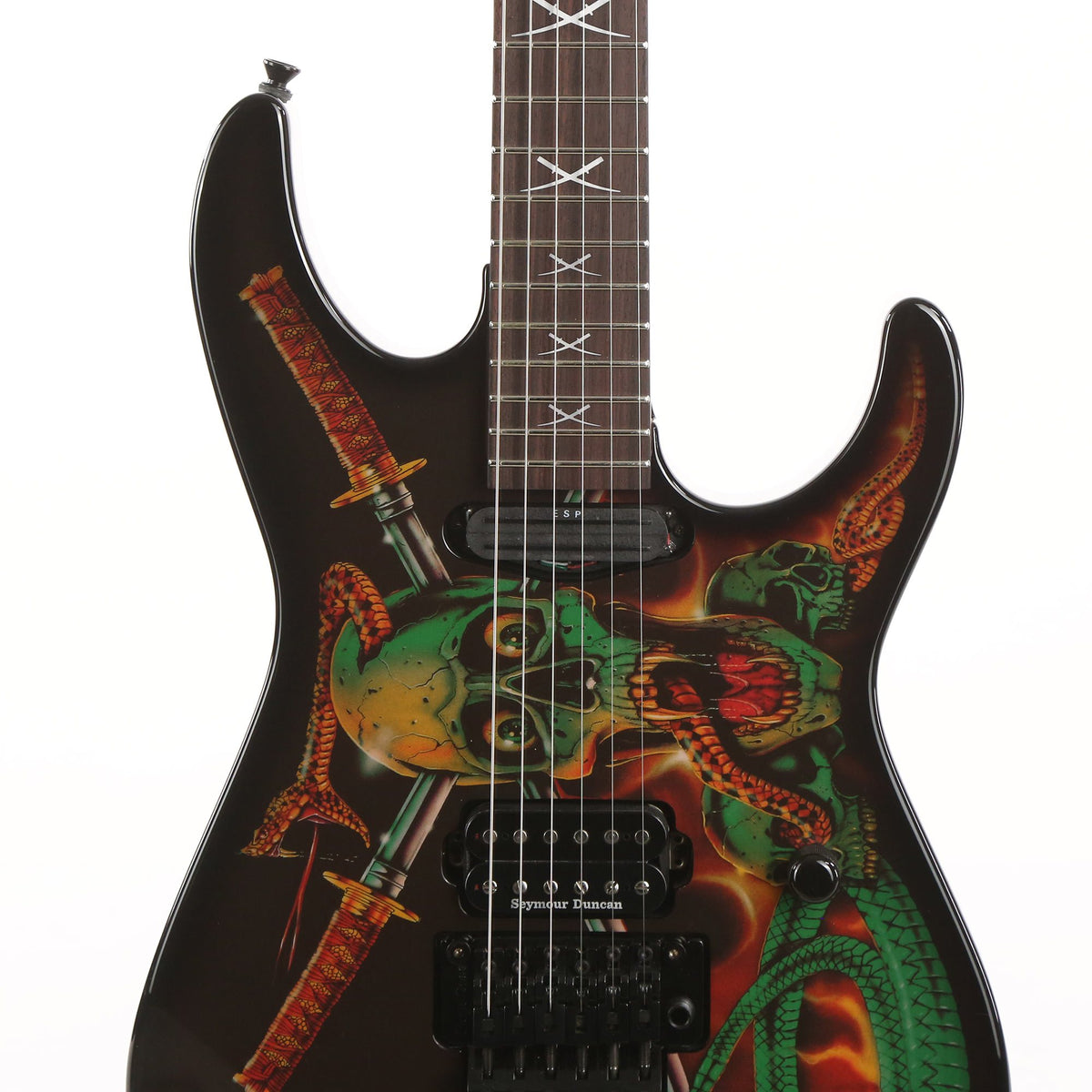 ESP Skulls & Snakes George Lynch Signature Guitar — 6