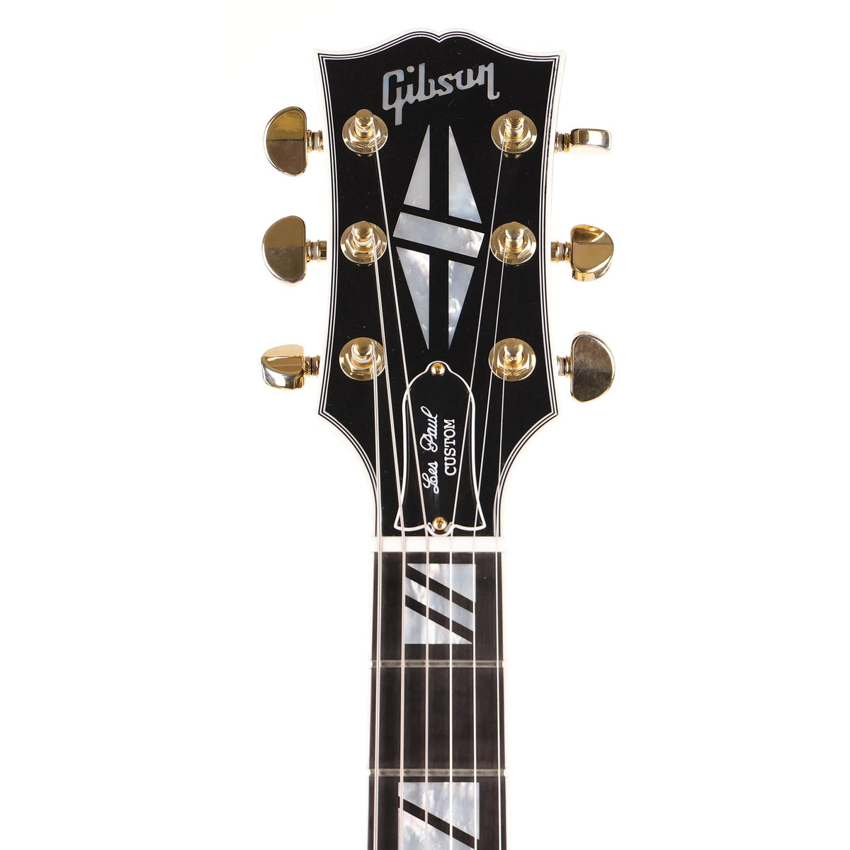 Gibson Custom Shop Les Paul Custom Guitar Made 2 Measure Super 400 Split Block Inlays Ebony — 4