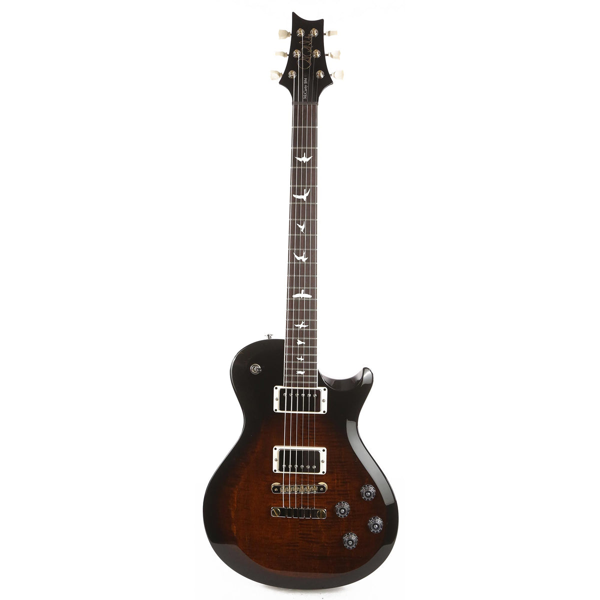 PRS S2 Singlecut McCarty 594 Dark Amber Smokeburst Used — 2