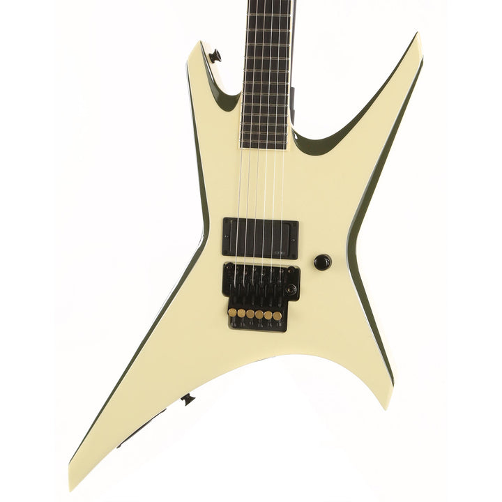 Jackson Custom Shop Warrior Vanilla Shake with Olive Drab Green Bevel 2019