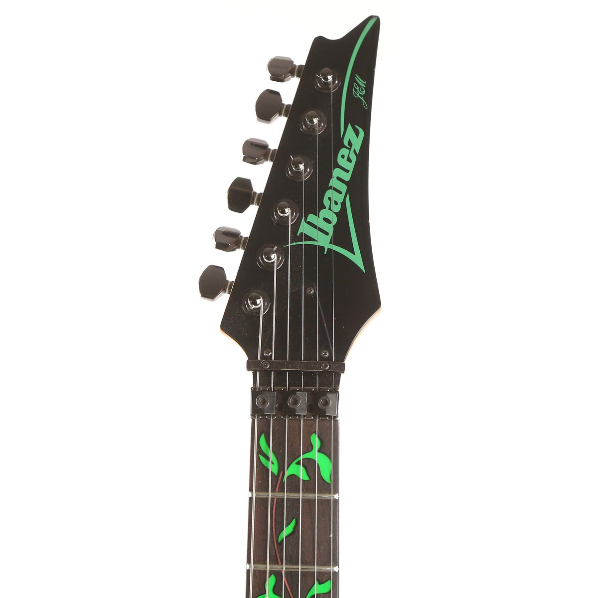 1989 Ibanez JEM 777V Black | The Music Zoo
