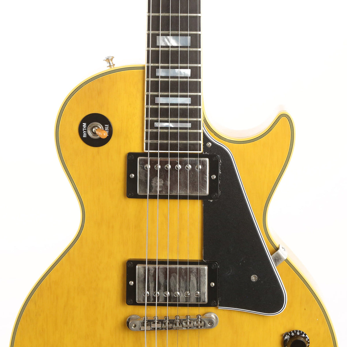 Gibson Custom Shop 1957 Les Paul Custom TV Yellow Custom Authentic 2004 — 6