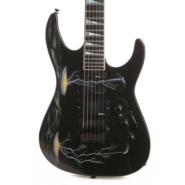 1990 Jackson USA Soloist SL1 Lightning Sky Graphic