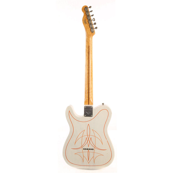 Fender Custom Shop 50s Pinstripe Esquire Relic Limited Edition White Blonde 2011