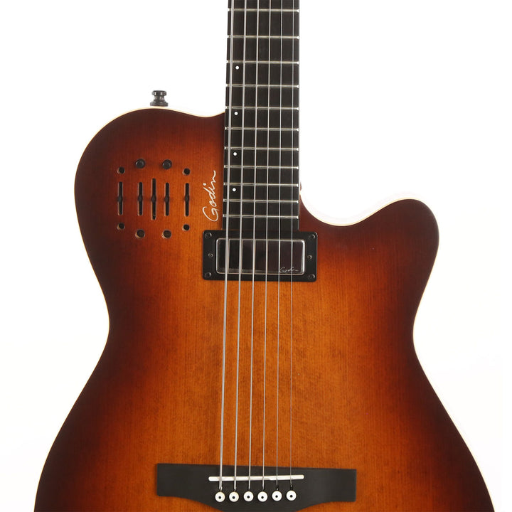 Godin A6 Ultra Baritone Burnt Umber Used