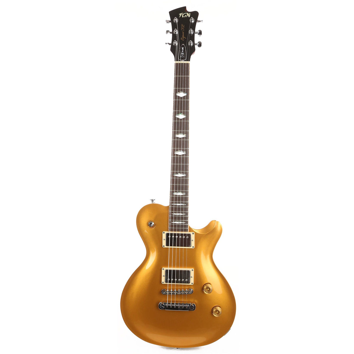 FGN Guitars EFL-FM-R Goldtop Used — 2