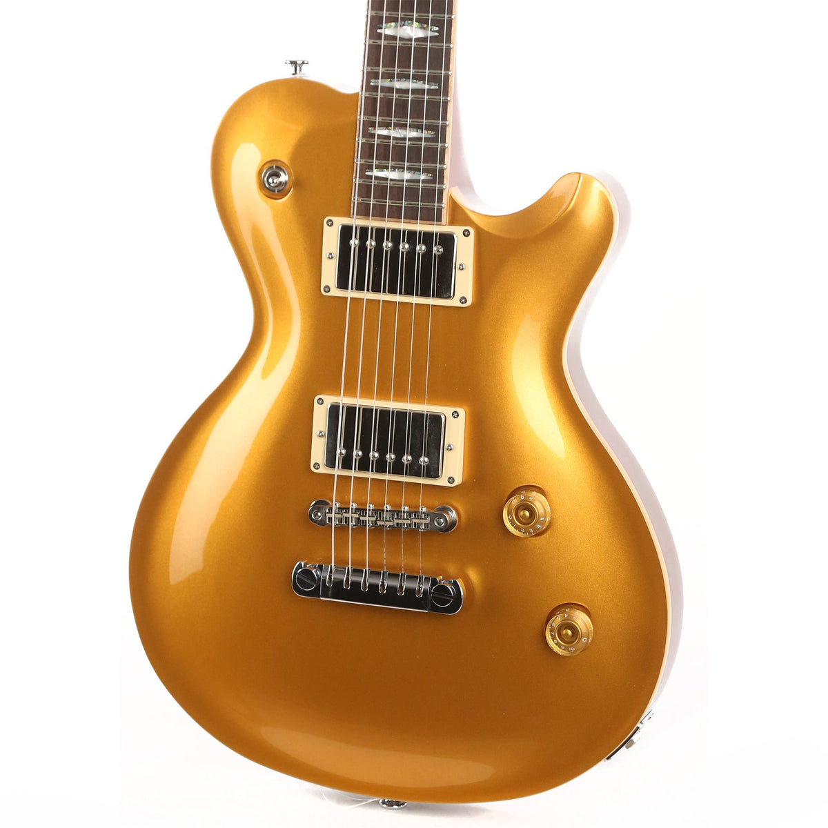FGN Guitars EFL-FM-R Goldtop Used — 7