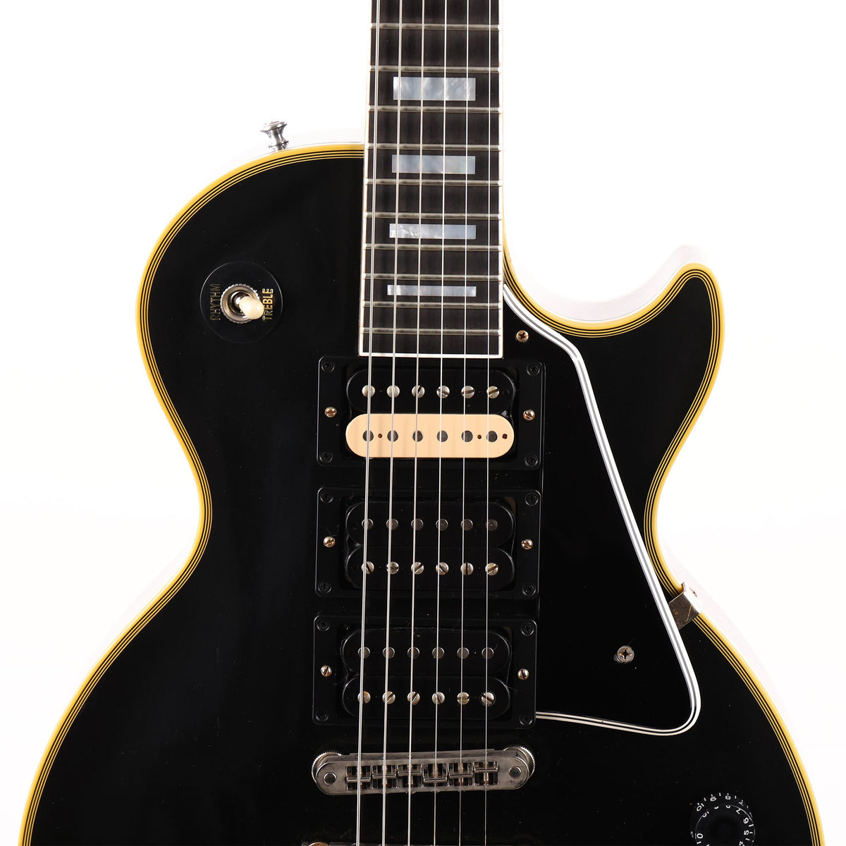 Gibson Custom Shop Les Paul Custom Made 2 Measure Ebony — 6
