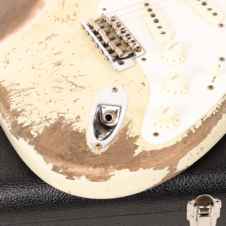 Fender Custom Shop Limited Edition 1956 Stratocaster Super Heavy Relic Aged India Ivory Used
