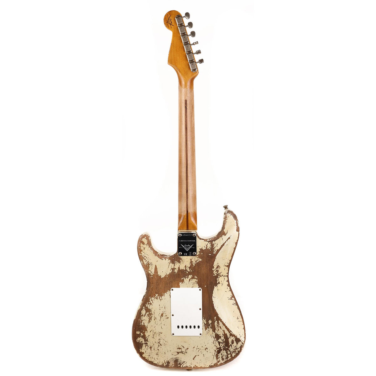 Fender Custom Shop Limited Edition 1956 Stratocaster Super Heavy Relic Aged India Ivory Used — 3