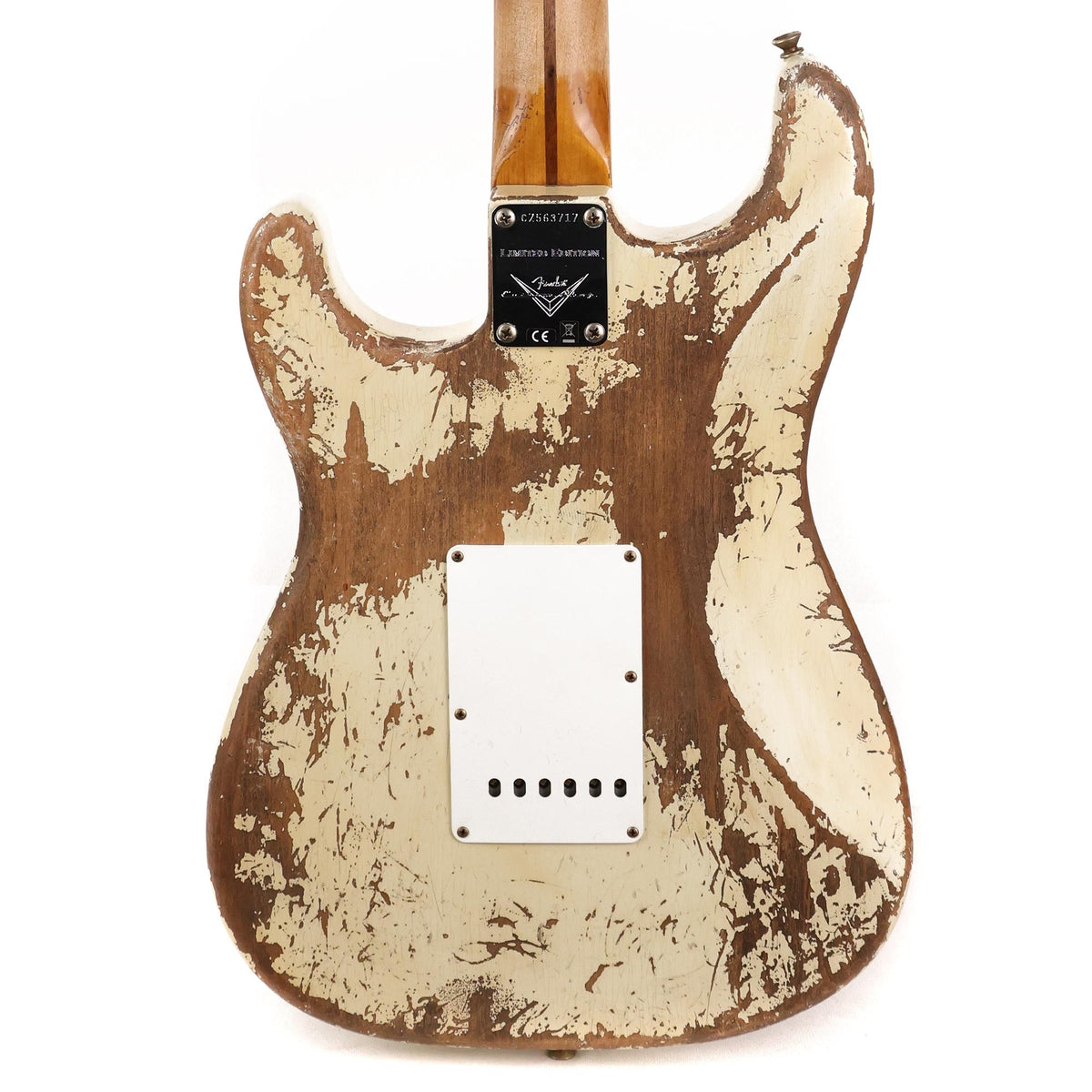 Fender Custom Shop Limited Edition 1956 Stratocaster Super Heavy Relic Aged India Ivory Used — 6