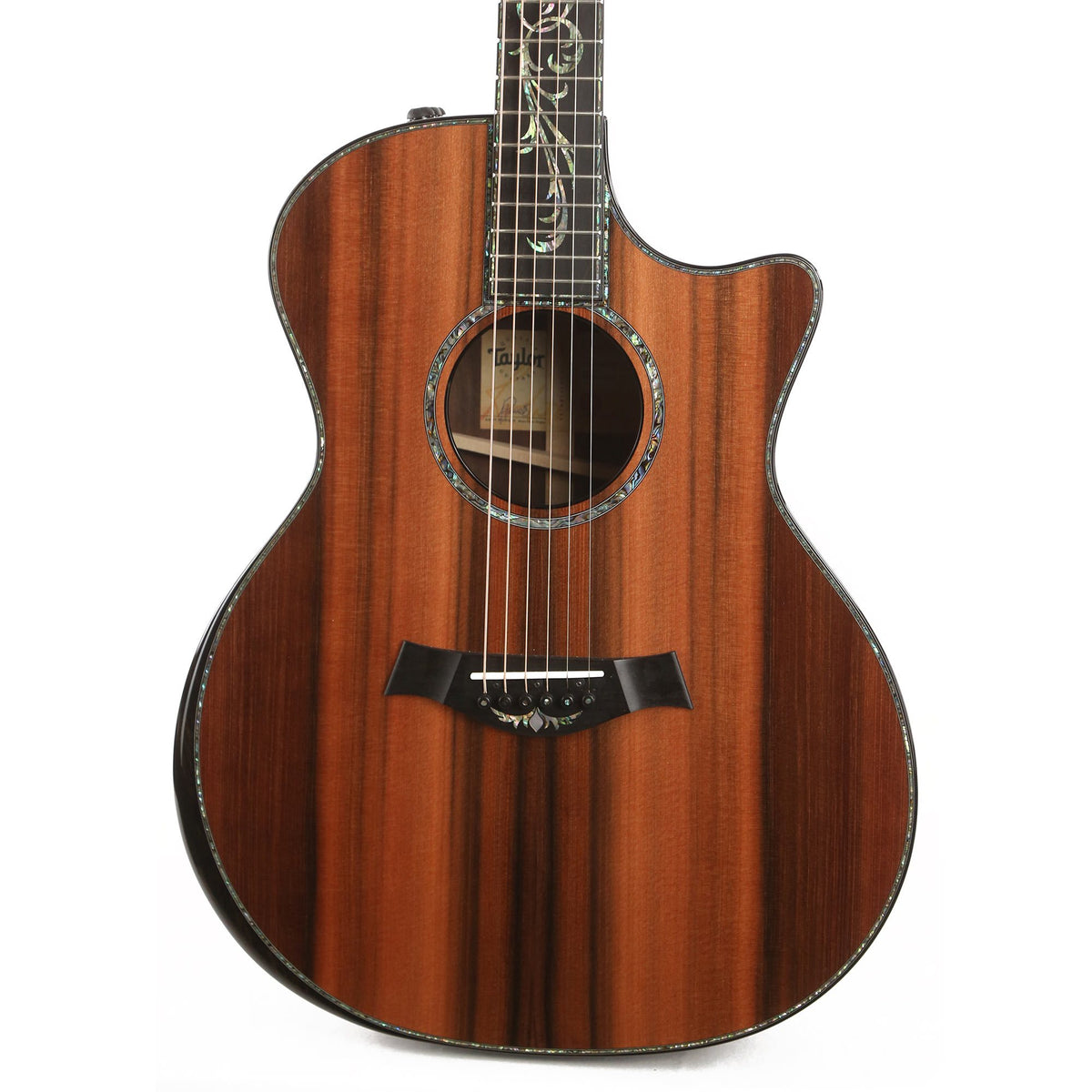 Taylor PS14ce-LTD Macassar Ebony and Sinker Redwood — 1