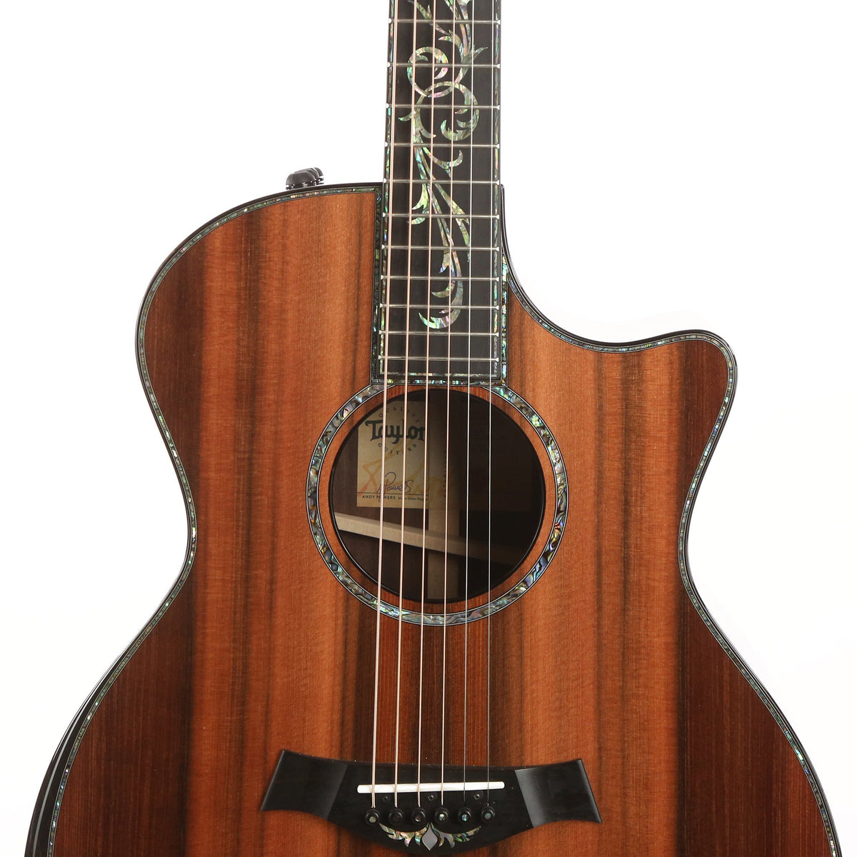 Taylor PS14ce-LTD Macassar Ebony and Sinker Redwood — 6