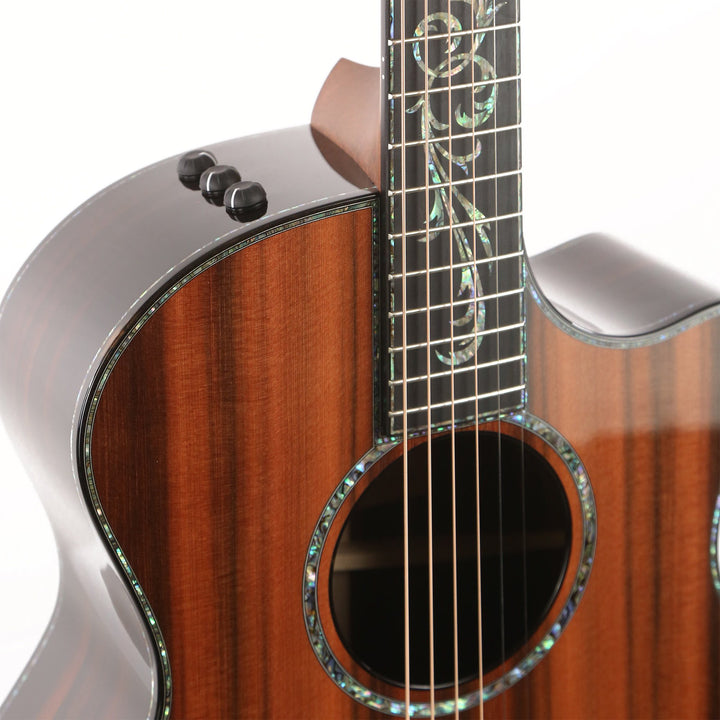 Taylor PS14ce-LTD Macassar Ebony and Sinker Redwood