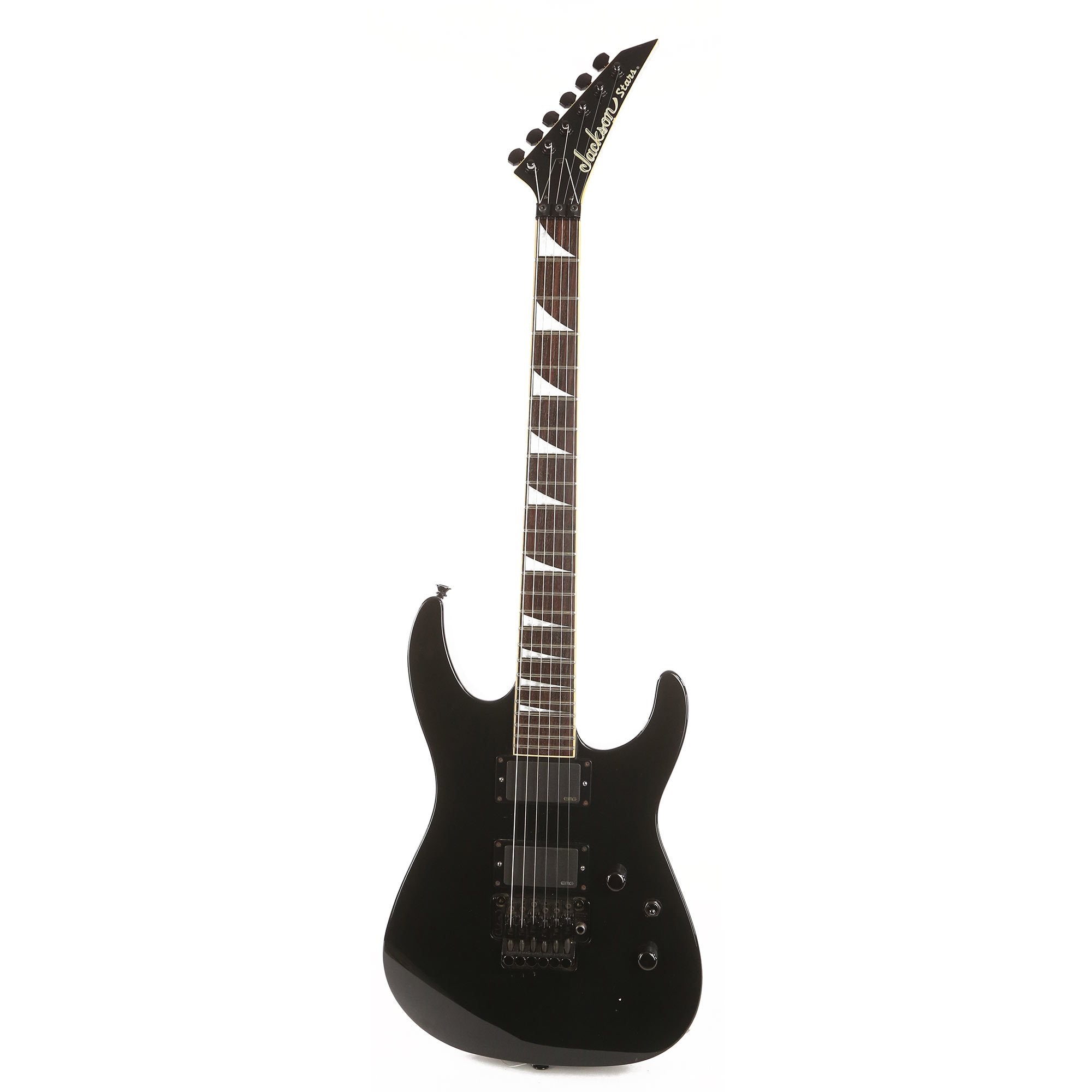 Jackson Stars MIJ Soloist Black Used | The Music Zoo Jackson Stars MIJ Soloist Black Used | The Music Zoo