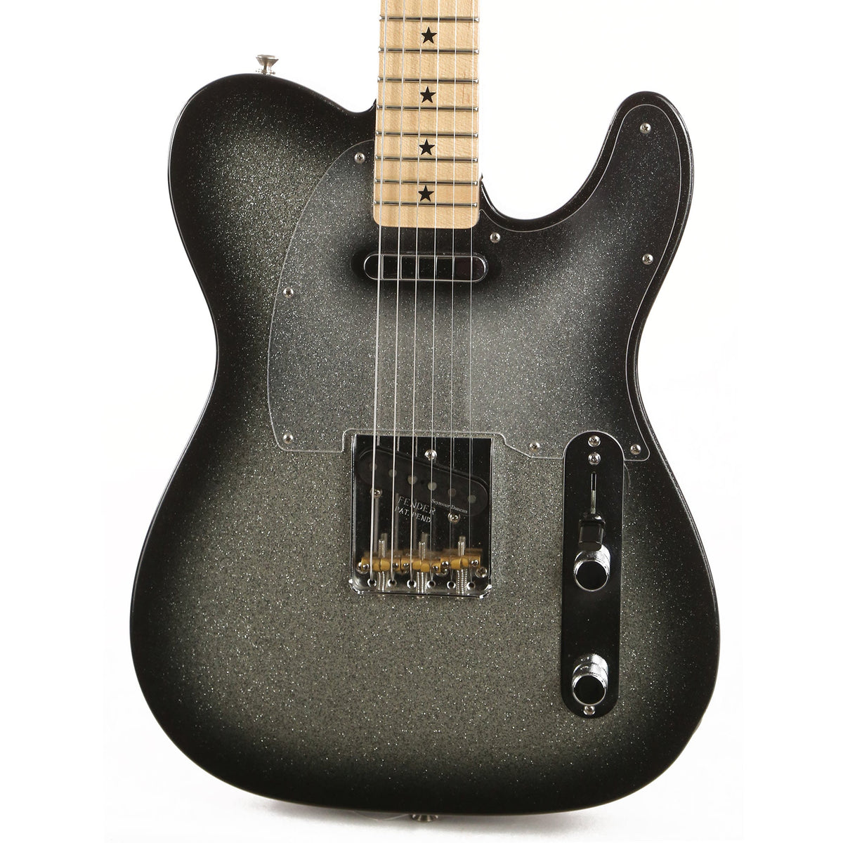Fender Custom Shop Alan Hamel Founders Design Sparkle Telecaster Black Sparkle Burst 2017 — 1