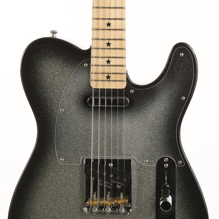 Fender Custom Shop Alan Hamel Founders Design Sparkle Telecaster Black Sparkle Burst 2017