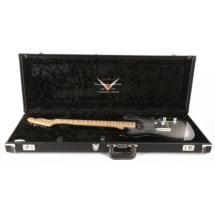 Fender Custom Shop Alan Hamel Founders Design Sparkle Telecaster Black Sparkle Burst 2017