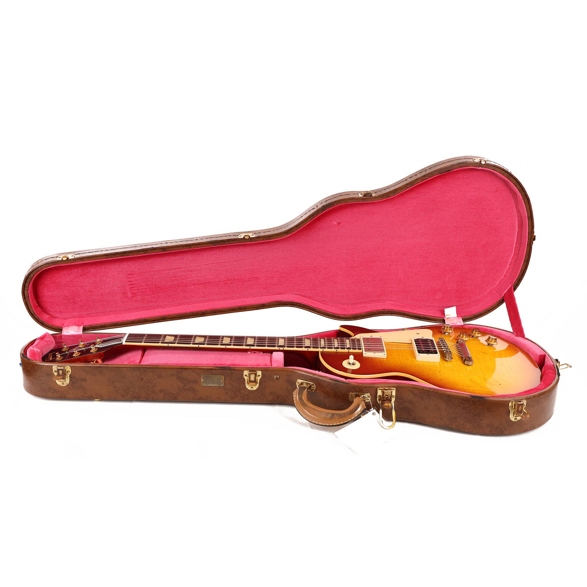 Gibson Custom Shop '59 Les Paul Reissue Aged Orange Sunset Fade Made 2 Measure — 10