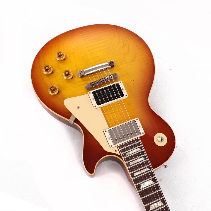 Gibson Custom Shop '59 Les Paul Reissue Aged Orange Sunset Fade Made 2 Measure