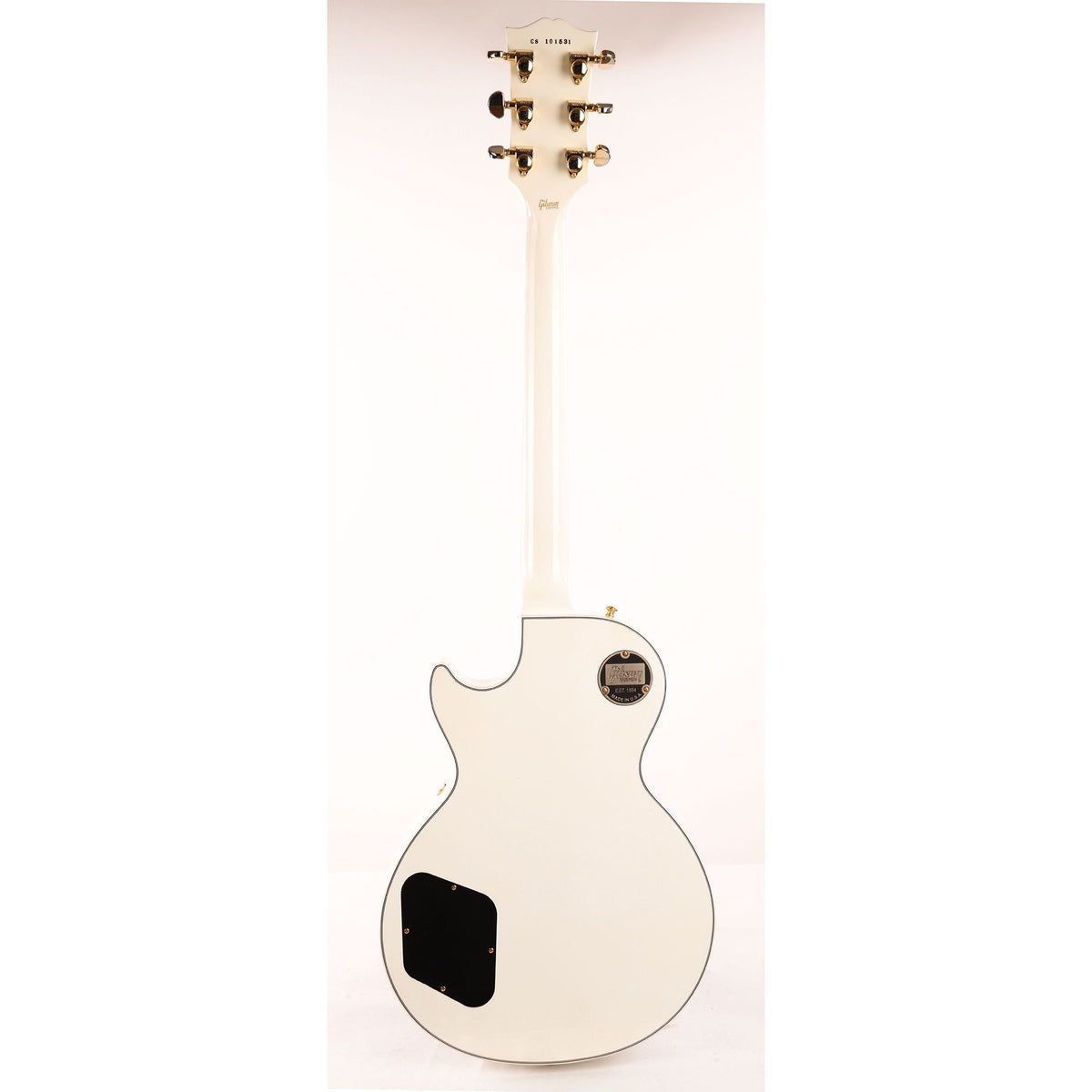 Gibson Custom Shop Les Paul Custom Made 2 Measure Split Block Inlays Alpine White VOS — 3