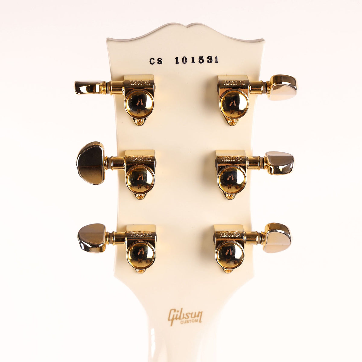 Gibson Custom Shop Les Paul Custom Made 2 Measure Split Block Inlays Alpine White VOS — 5