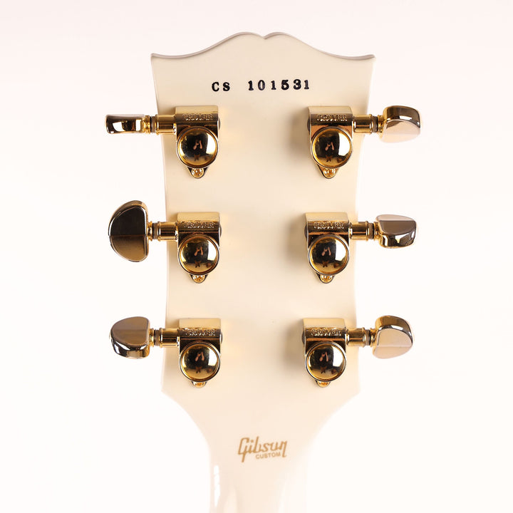 Gibson Custom Shop Les Paul Custom Made 2 Measure Split Block Inlays Alpine White VOS