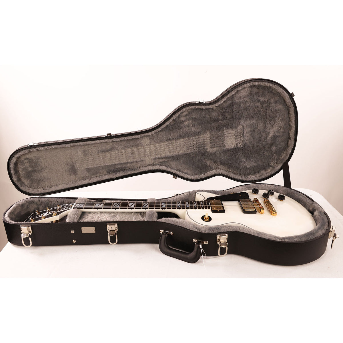 Gibson Custom Shop Les Paul Custom Made 2 Measure Split Block Inlays Alpine White VOS — 7