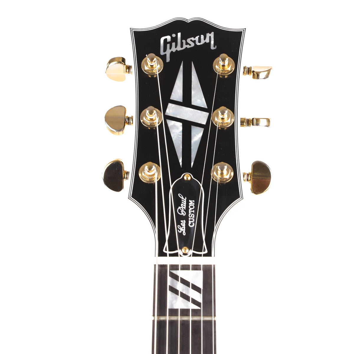Gibson Custom Shop Les Paul Custom Made 2 Measure Super 400 Split Block Inlays Ebony — 4