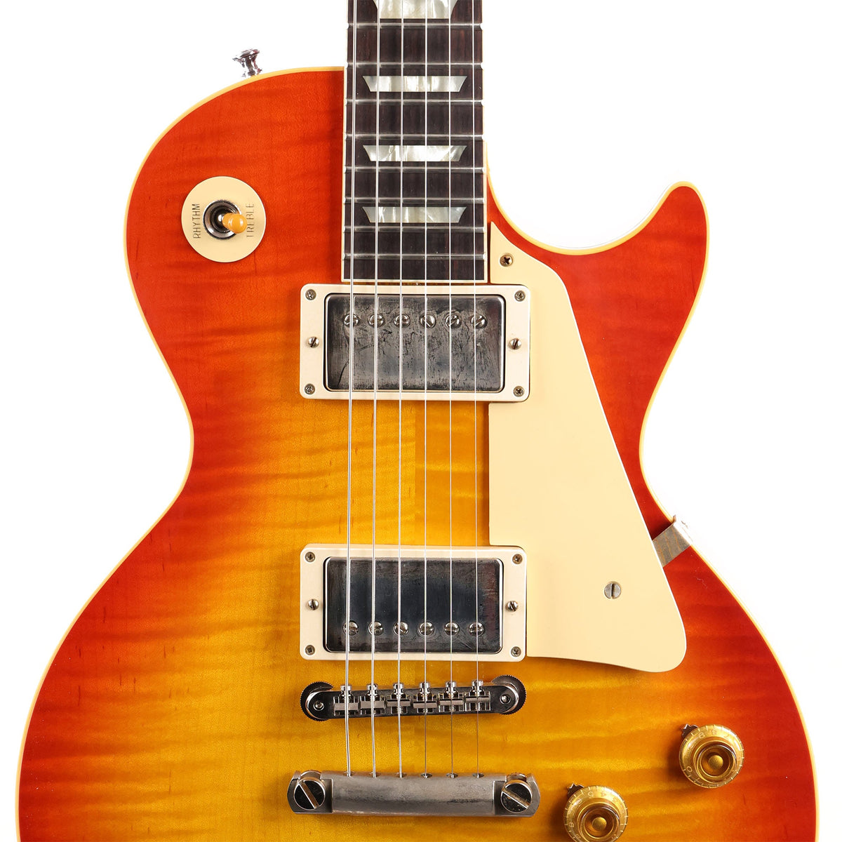 Gibson Custom Shop 1959 Les Paul Standard Made 2 Measure Orange Lemon Fade with CC22 Colletti Neck — 6