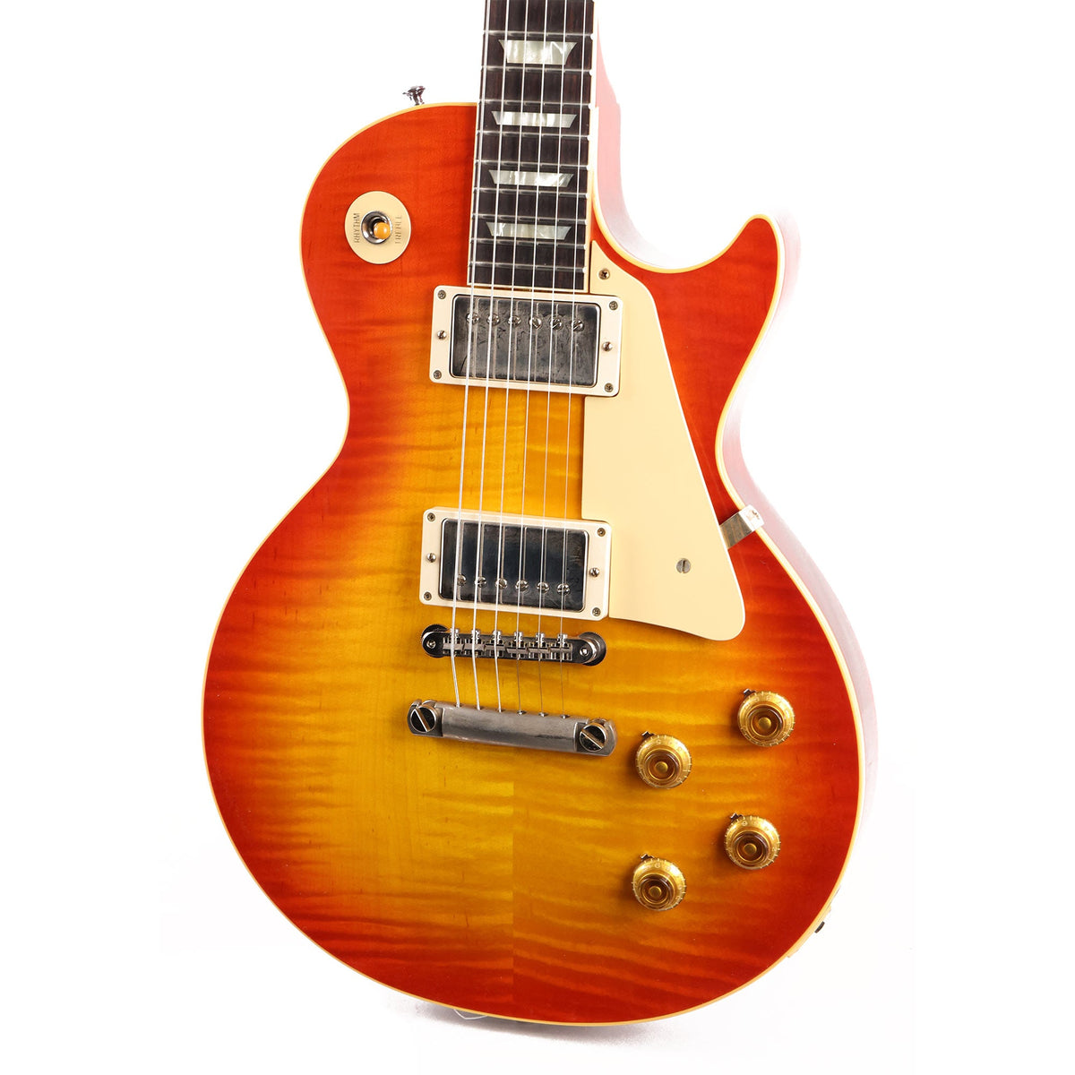 Gibson Custom Shop 1959 Les Paul Standard Made 2 Measure Orange Lemon Fade with CC22 Colletti Neck — 7