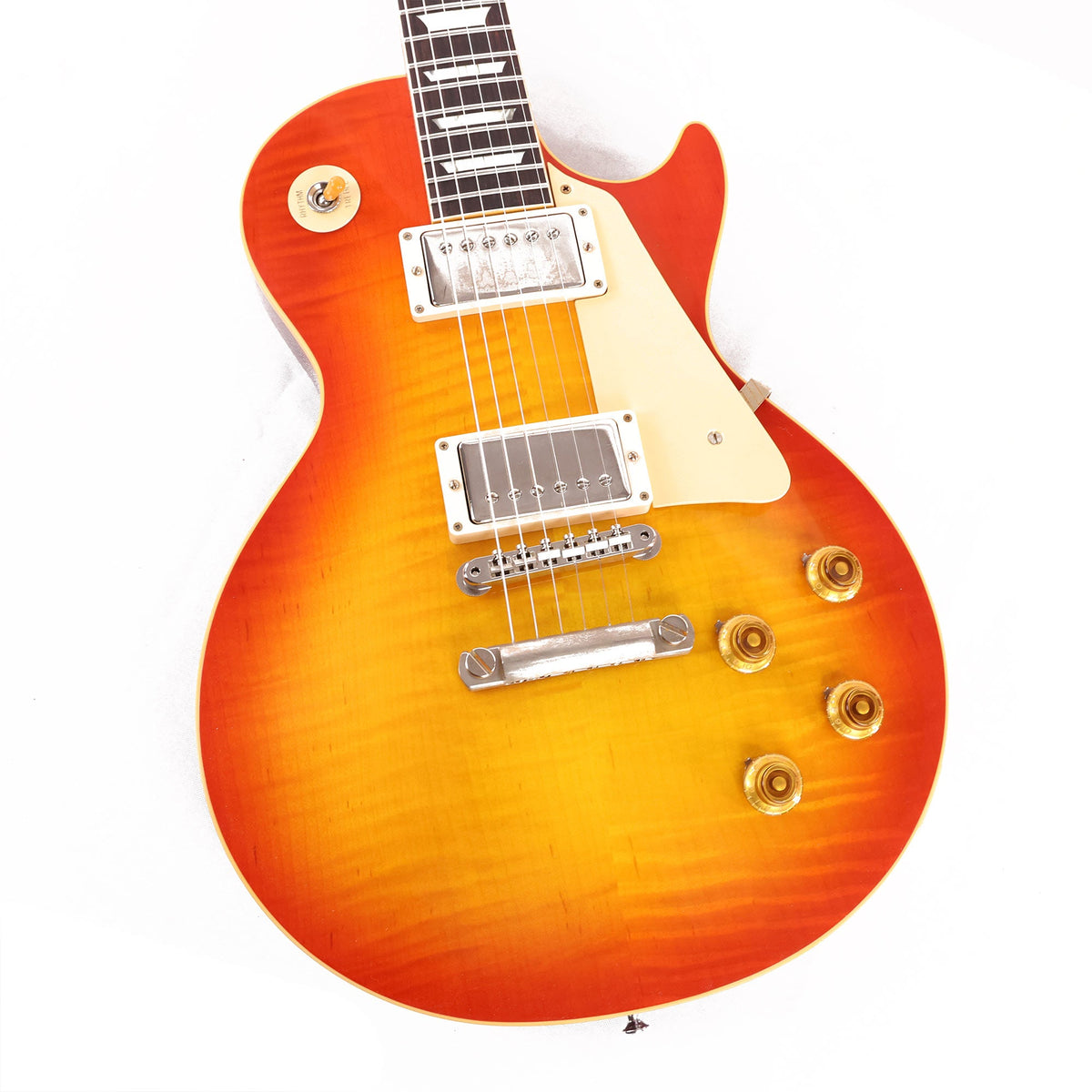 Gibson Custom Shop 1959 Les Paul Standard Made 2 Measure Orange Lemon Fade with CC22 Colletti Neck — 9