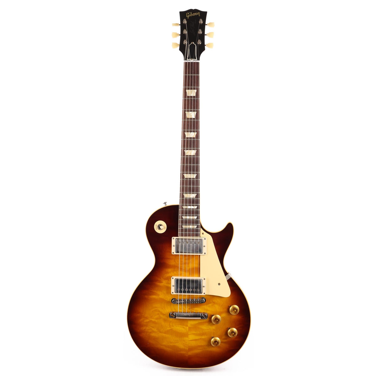 Gibson Custom Shop 1959 Les Paul Standard Made 2 Measure Washed Bourbon Burst with CC22 Colletti Neck Used — 2