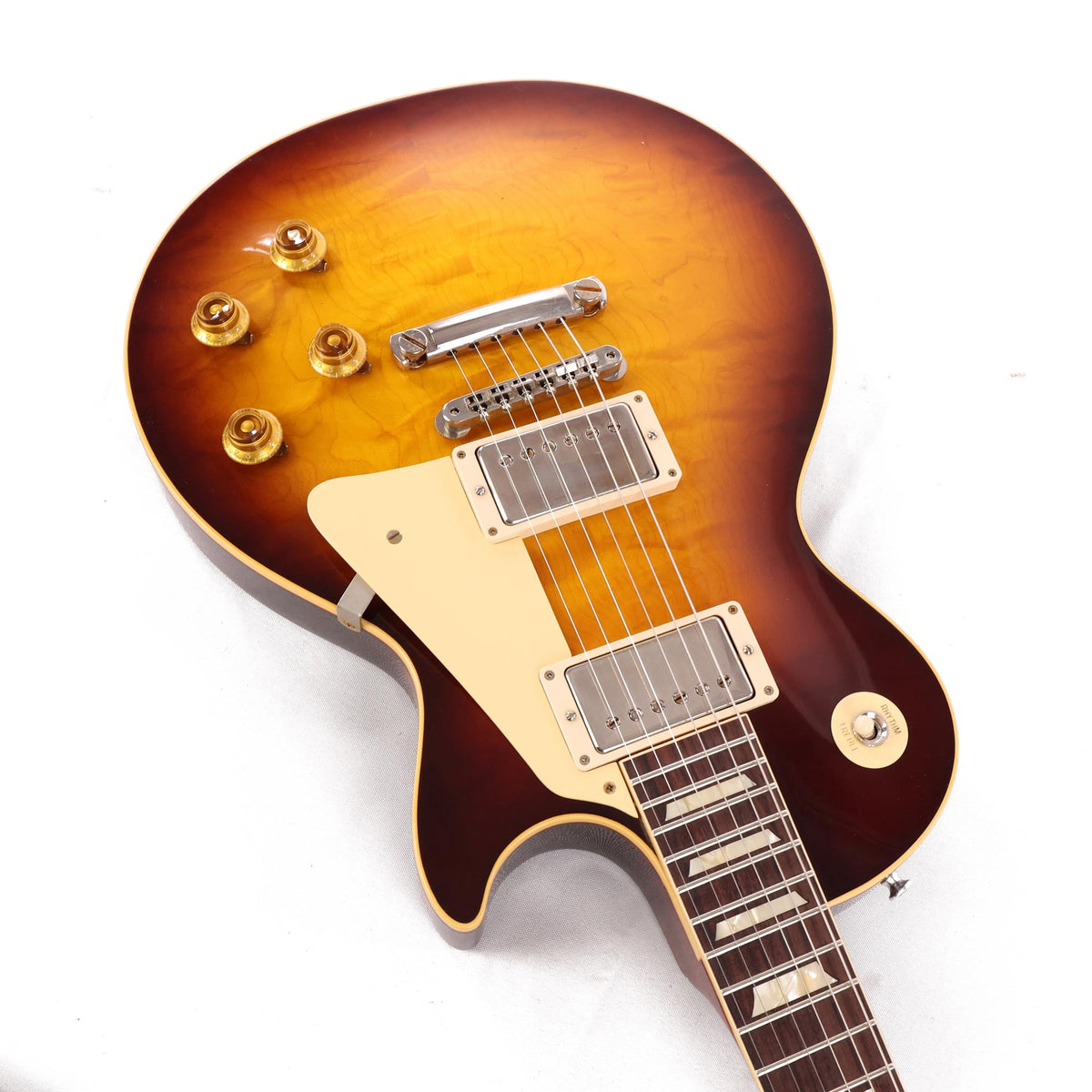 Gibson Custom Shop 1959 Les Paul Standard Made 2 Measure Washed Bourbon Burst with CC22 Colletti Neck Used — 9