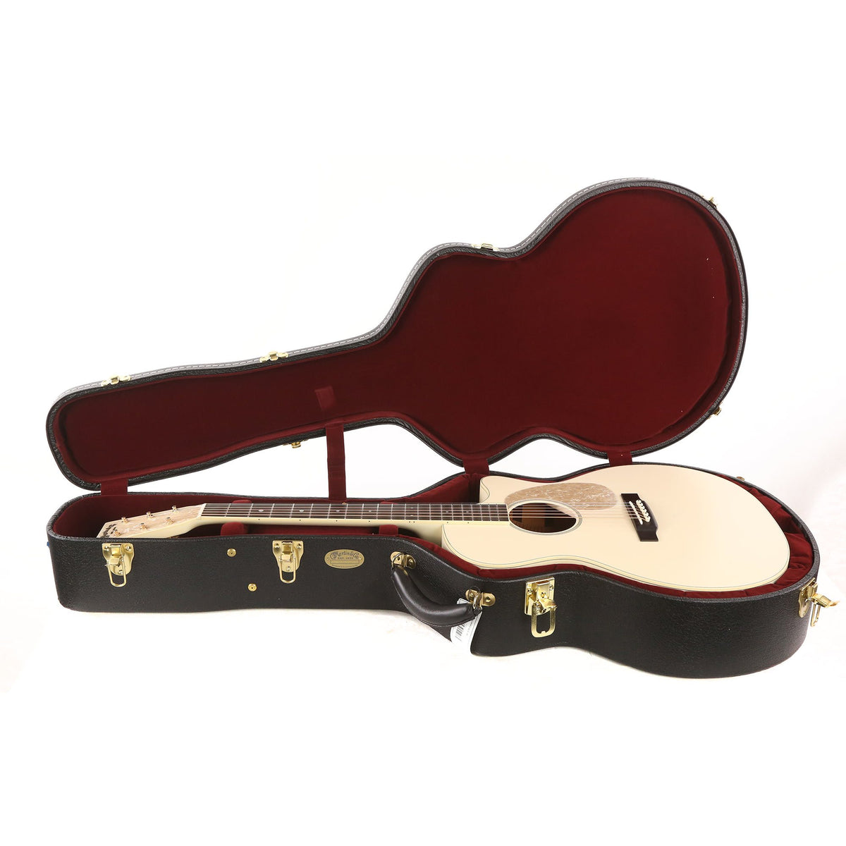 Martin Custom Shop Grand Performance Cutaway Acoustic-Electric Satin White — 8