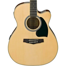 Ibanez PF Series PF15ECE Dreadnought Cutaway Acoustic-Electric Cutaway Natural