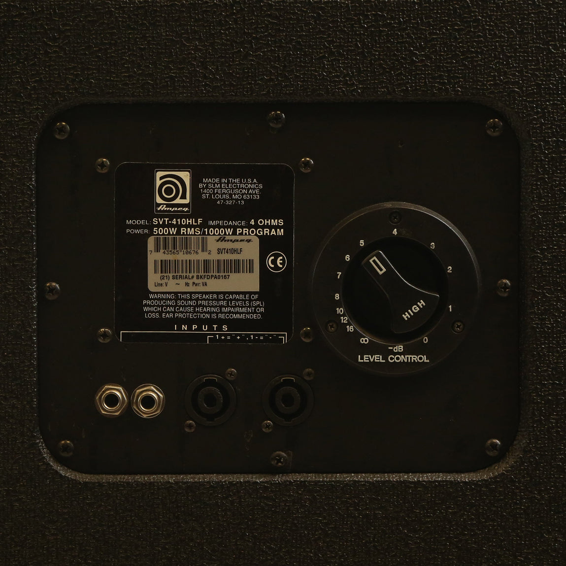 Ampeg SVT-3 Pro and Ampeg SVT-410HLF Cabinet Local Pickup Only