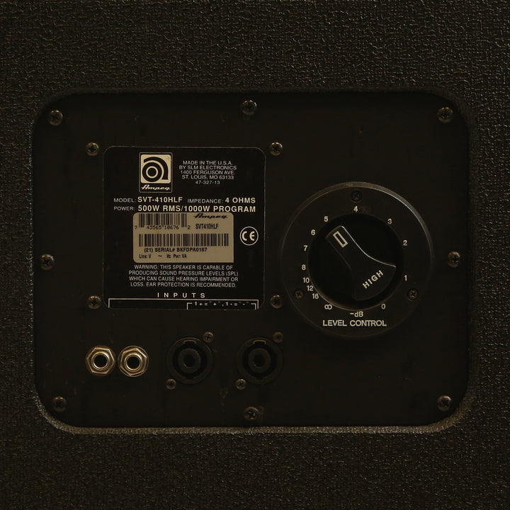 Ampeg SVT-3 Pro and Ampeg SVT-410HLF Cabinet Local Pickup Only