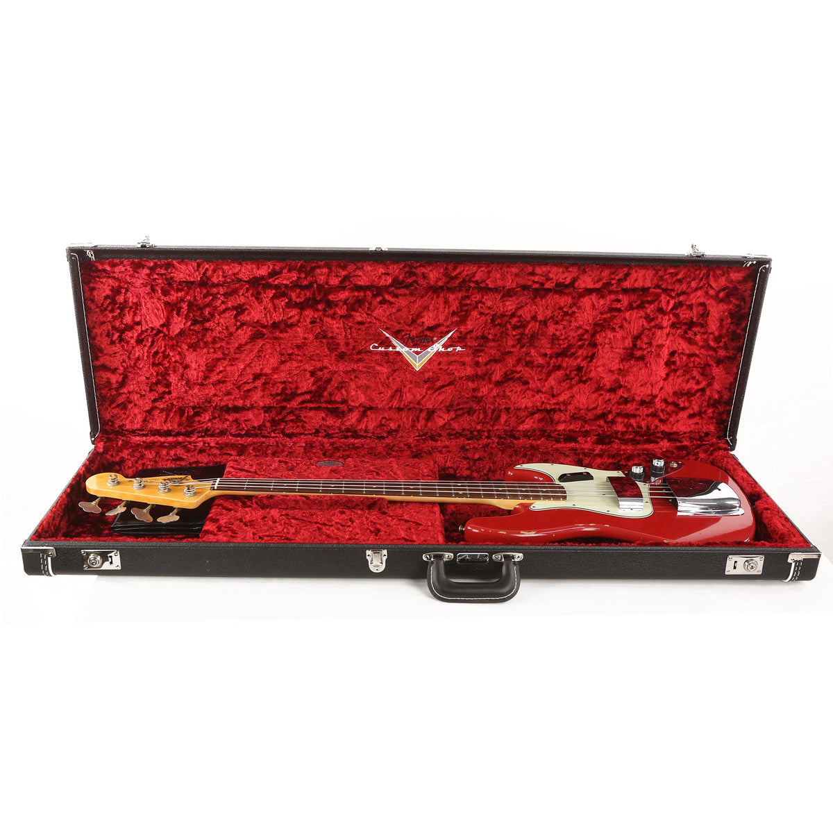 Fender Custom Shop 1960 Jazz Bass Relic Dakota Red 2020 — 12