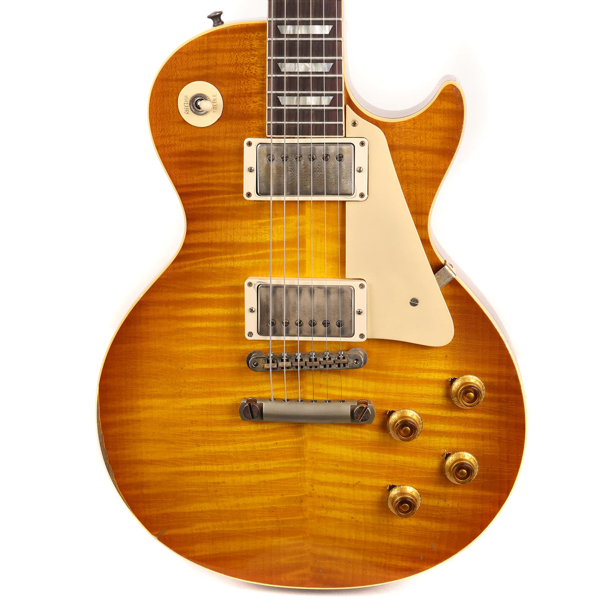 Gibson Custom Shop 1959 Les Paul Reissue Golden Poppy Burst Murphy Lab Heavy Aged — 1