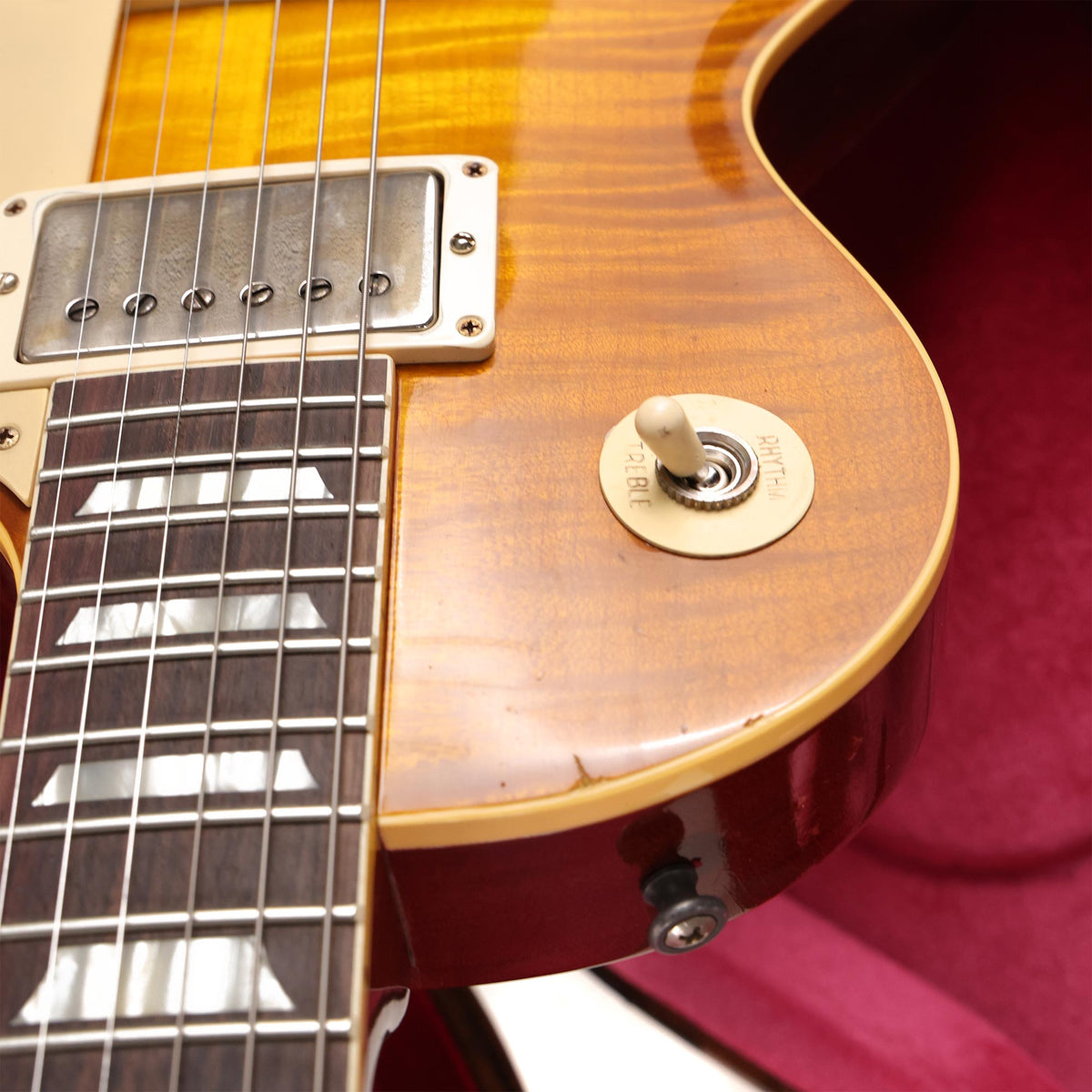 Gibson Custom Shop 1959 Les Paul Reissue Golden Poppy Burst Murphy Lab Heavy Aged — 7