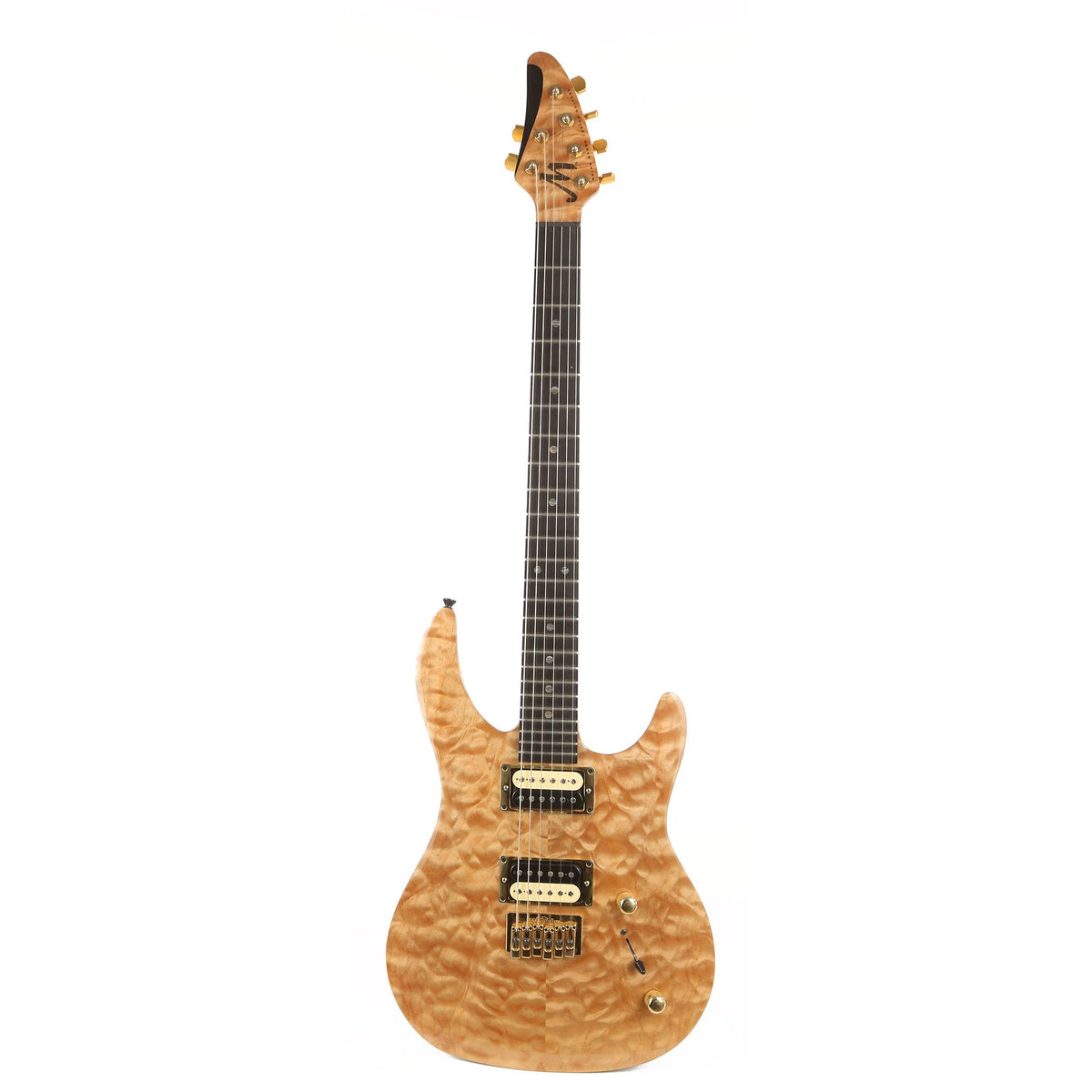 Brian Moore MC/1 Natural Quilt Top Hardtail — 2