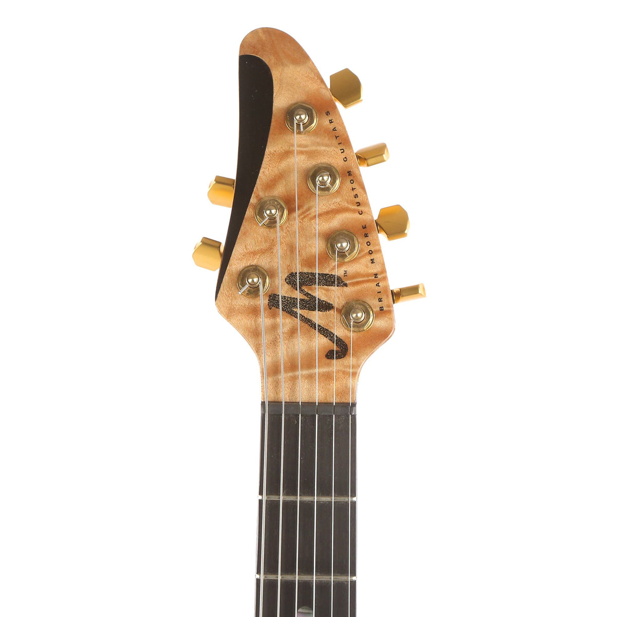 Brian Moore MC/1 Natural Quilt Top Hardtail — 4